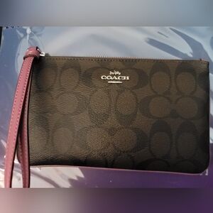 Coach Signature Logo Handcrafted Accessory